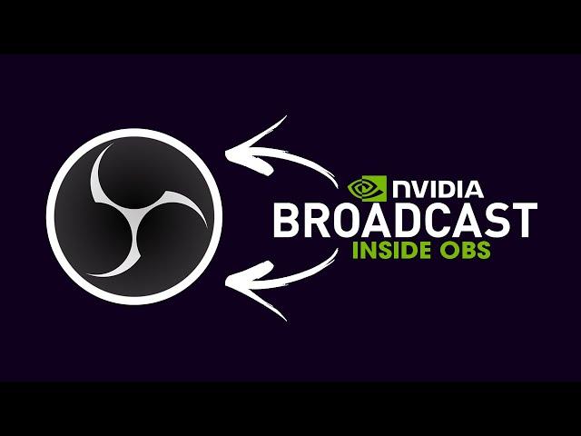 Adding NVIDIA BROADCAST into OBS | Noise Removal & Echo Removal.