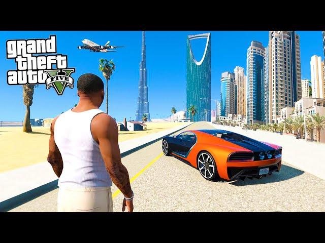 ПОЕЗДКА В ДУБАЙ В ГТА 5 МОДЫ!! ЭТО БУДУЩЕЕ GTA 6?! ОБЗОР МОДА В GTA 5 ИГРЫ ГТА ВИДЕО MODS