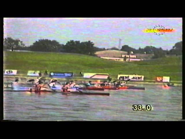 1990 World championship Canoeing in Poland Men's K2 500m Final. (16:9)