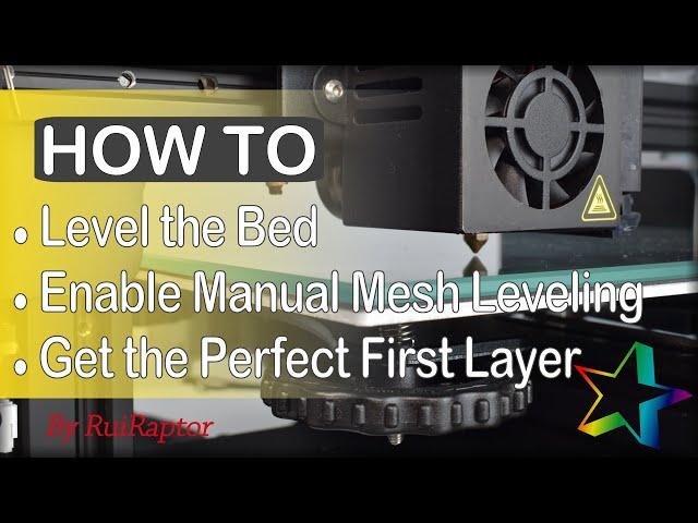 HOW TO Level your 3D Printer´s BED Like a PRO / Mesh Bed Leveling