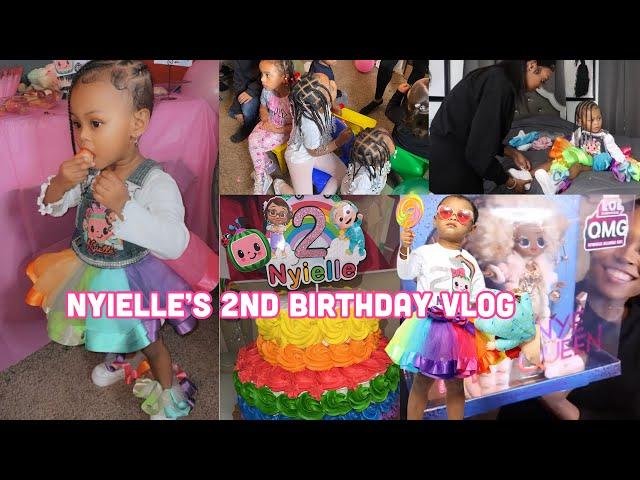 Nyielle’s 2nd Birthday Vlog  + Get Ready With Us For Her Birthday Party 