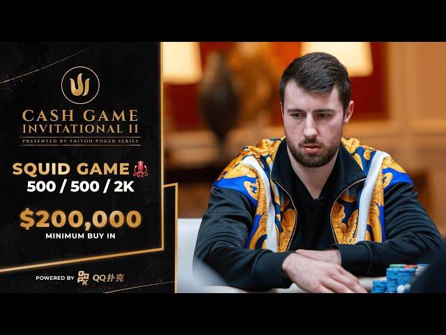 Triton Poker Series: Cash Game Invitational II - Day 4 - SQUID GAME 