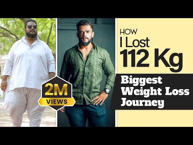 Biggest Fat Loss Transformation Story: Junaid Jamadar I How I Lost 112 Kg? I Fat to Fit | OMH