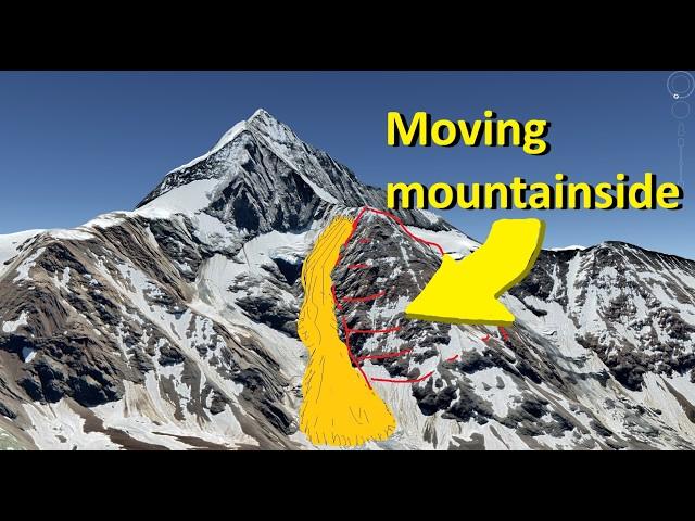 Swiss glacier collapse and rockslide--why is the mountain unstable?