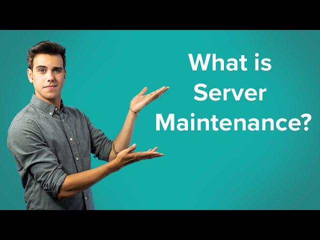 What Is Server Maintenance? | M Global Services