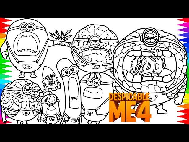 Drawing All Mega Minions | Despicable Me 4