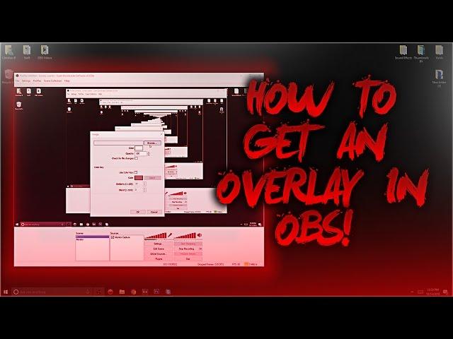 How To Put An Overlay In OBS! (Fast And Easy!) #SVSPOTLIGHT