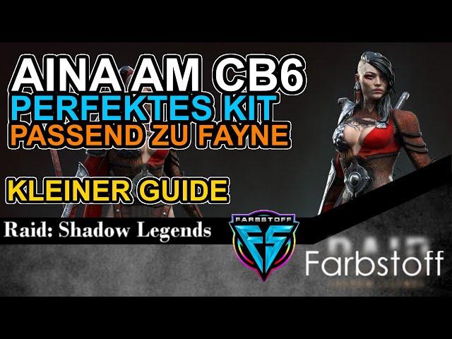 Raid: Shadow Legends - Small Guide AINA - perfekte Ergänzung zu Fayne in einem UK Team