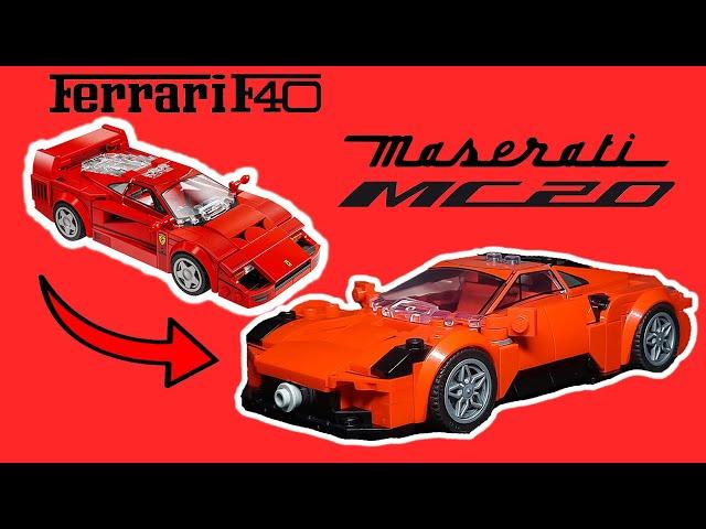 76934 Maserati MC20 - Lego Speed Champions Alternative MOC Tutorial