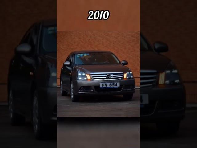 Evolution of Nissan Bluebird {1991~2024}#shorts #evolution #mgctube#bluebird #nissan