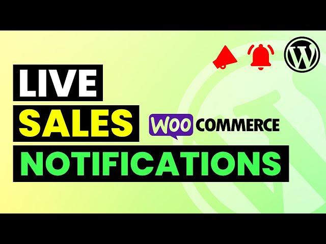 Live Sales Notifications for WordPress | Live Sales Notification for WooCommerce