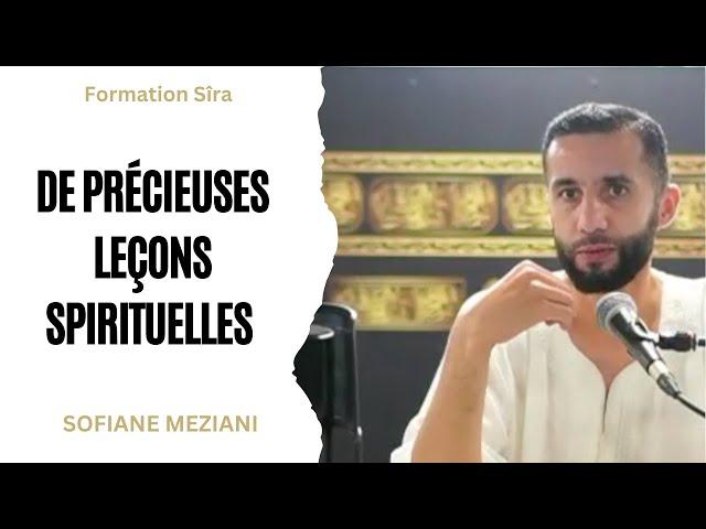 De précieuses leçons spirituelles : amour de l'argent, étroitesse intérieure etc. - Sofiane Meziani