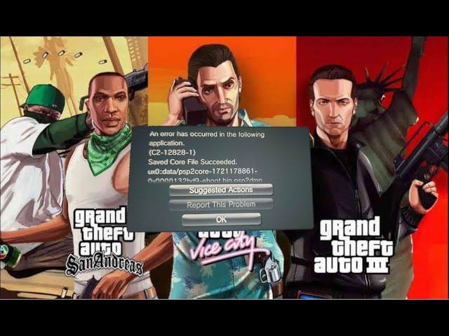 Solving Error Messages on PS Vita for GTA Trilogy & Bully, and on PC for Yu-Gi-Oh! Power of Chaos!