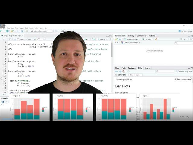 How to Draw Barplots in R: Base R & ggplot2 (Ft. @StatisticsGlobe )