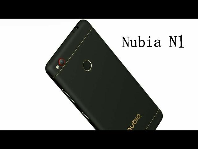 ZTE Nubia N1 распаковка.