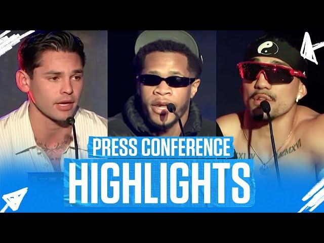 Fatal Fury NYC Press Conference Recap | Devin Haney, Ryan Garcia & Teofimo Lopez