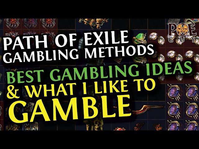 [POE 3.23] BEST GAMBLING METHODS IN Path Of Exile // & WHAT TO EXPECT