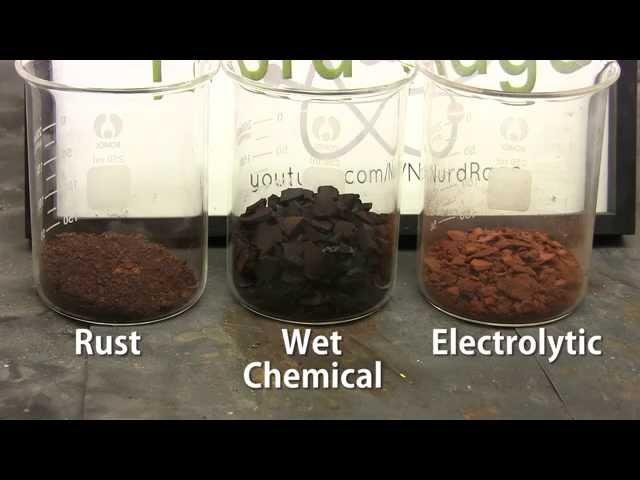 Make Iron Oxide (for Thermite)