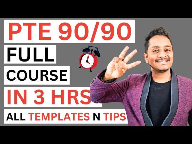 PTE Full Course: From Beginner to Expert in 3 Hours - 2025 | Skills PTE Academic