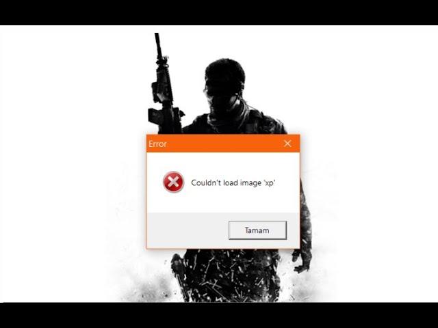 CALL OF DUTY MW3 ``Couldn't Load İmage xp`` HATASI NASIL ÇÖZÜLÜR TÜRKÇE ANLATIM