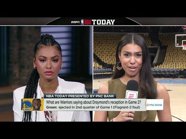 When you realize ON AIR that your sister stole your watch   | NBA Today