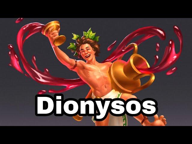 Dionysos, Dieu de la vigne et du vin (Mythologie Grecque)