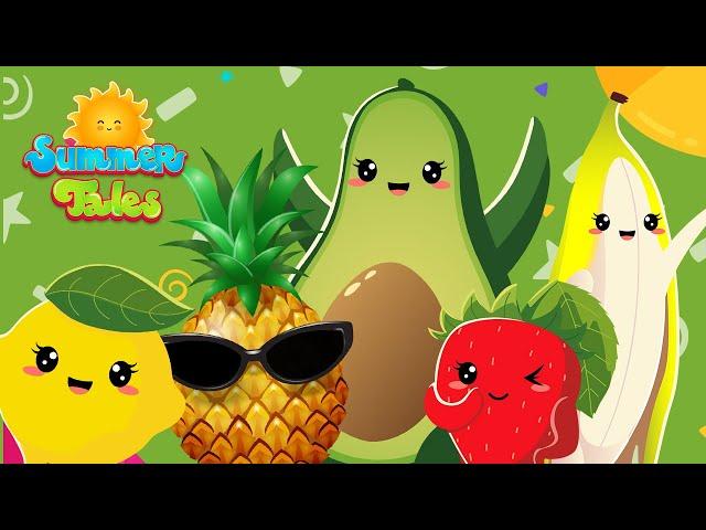 Summer Tales Sensory - Disco Fruit Party! Fun Animation and Upbeat Music! NOW IN 4K!