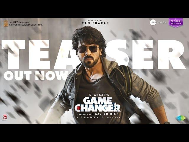 Game Changer - Tamil Teaser | Ram Charan | Shankar | Raju, Shirish | Kiara | Thaman S