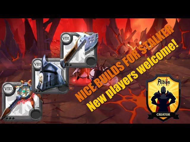 NICE BUILDS FOR NEW PLAYERS IN CD-STALKER - Episode Nº#1 - WAR AXE OP - Albion Online!