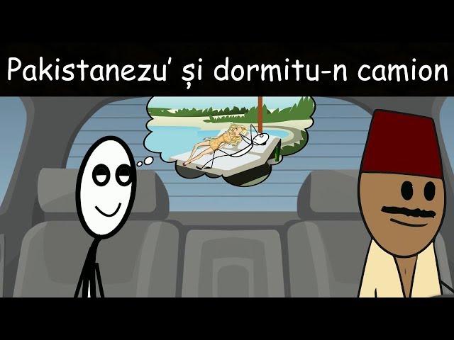 VIAȚA ÎN DUBAI: Pakistanezu' Și Dormitu-n Camion