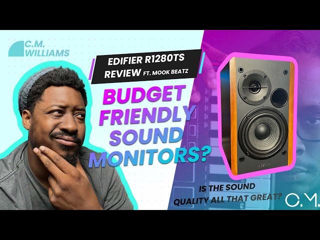 Edifier R1280Ts Review and Set Up ft. Mook Beatz | Are These Reliable Budget Sound Monitors?