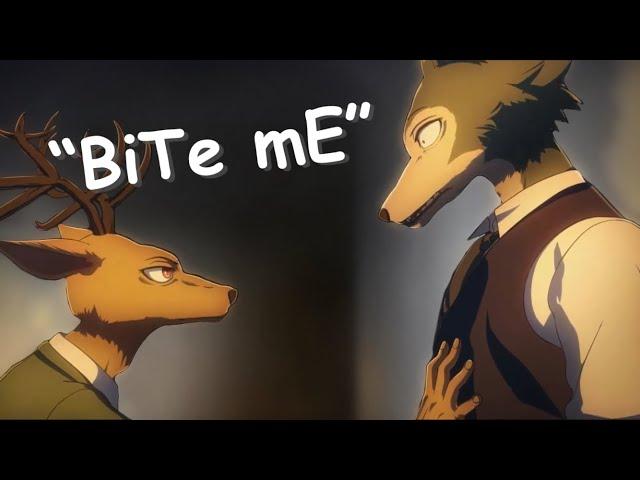 legosi and louis having way too much sexual tension for 8 minutes "straight" (BEASTARS)