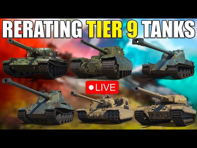 Daily missions, then we ReRate T9 tanks for index page (No YT Chat – Join Twitch) | World of Tanks