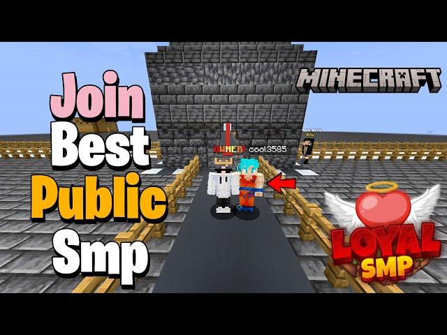  Join Best Lifesteal Public Smp Server For Minecraft  | Java + PE | 24/7 Online | Free To Join 