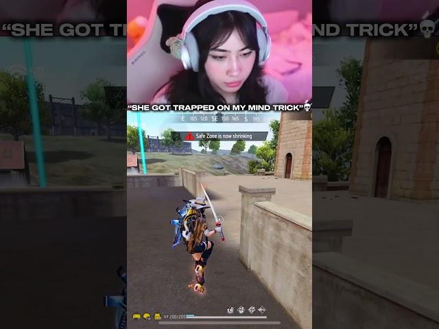 She Got Trapped On My Mind Trick#freefire ##fpy #freefirehack