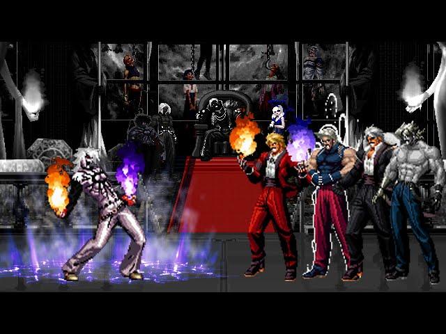 [KOF Mugen] Orochi iori XIII Vs Rugal Team