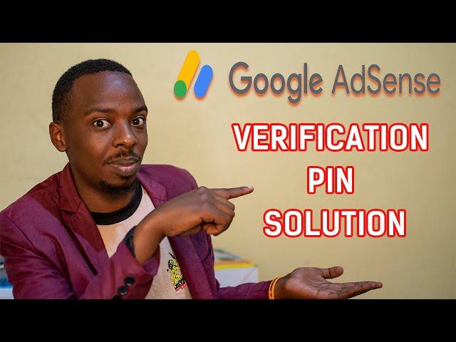 VERIFY GOOGLE ADSENSE WITHOUT PIN ADDRESS SOLUTION