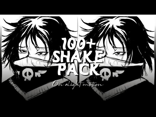 100+ Badass Shake Pack on Alight Motion (ALIGHT LINK, XML File and QR CODE) | Moonie달 |