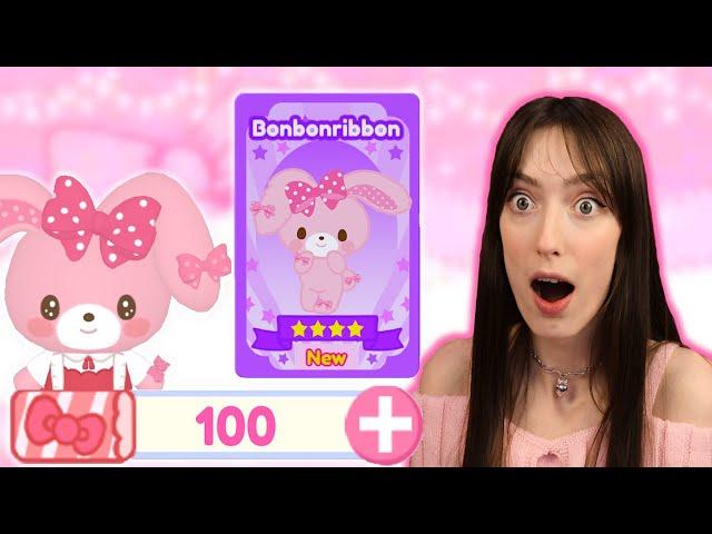 Bonbonribbion Gacha Tixs Opening! | Roblox My Hello Kitty Cafe Updates | Riivv3r