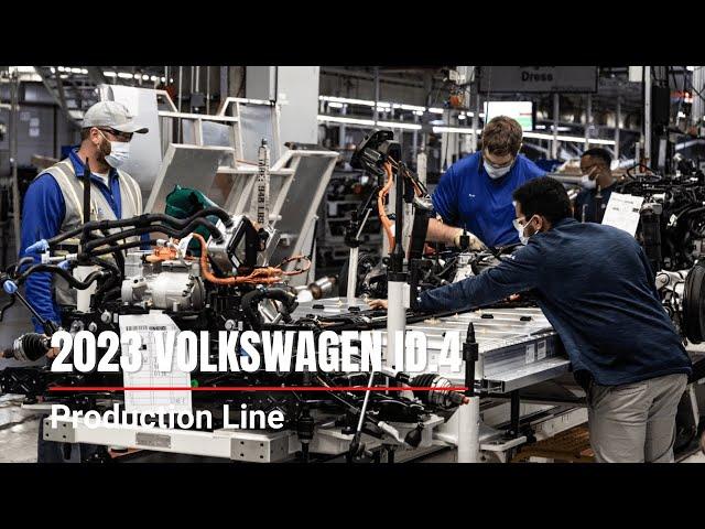 2023 Volkswagen ID.4 Production Line | Volkswagen Plant | How Car is Made in Factory