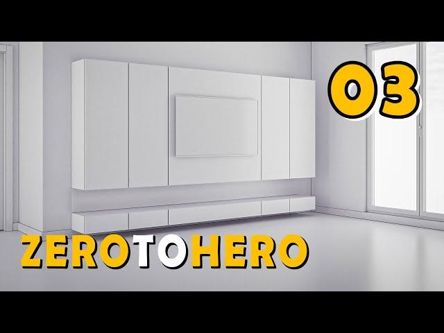 Modern Interior - 3ds Max ZERO TO HERO - Part 03