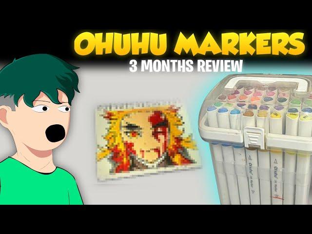 3 Months Review Of These Ohuhu Markers | Dry Or Still Working??