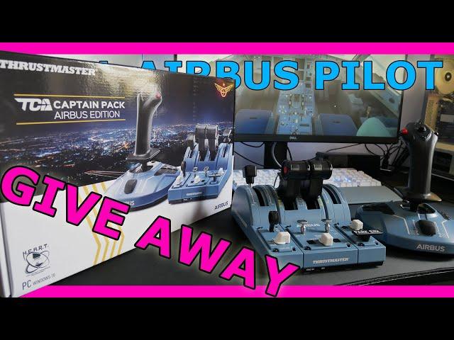 Thrustmaster TCA Captains Pack with a Real Airbus Pilot + Giveaway!