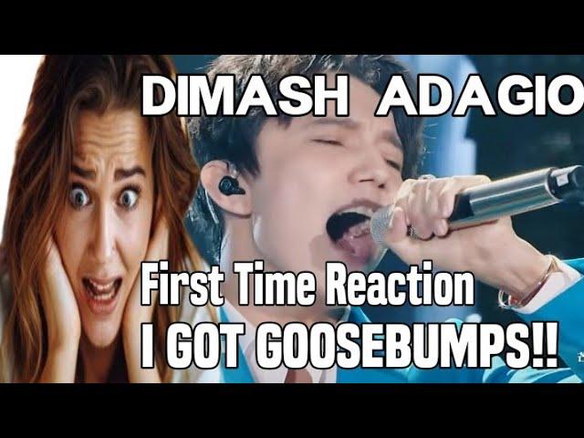 BRAZILIAN GIRL FIRST TIME REACTION TO DIMASH KUDAIBERGEN ADAGIO