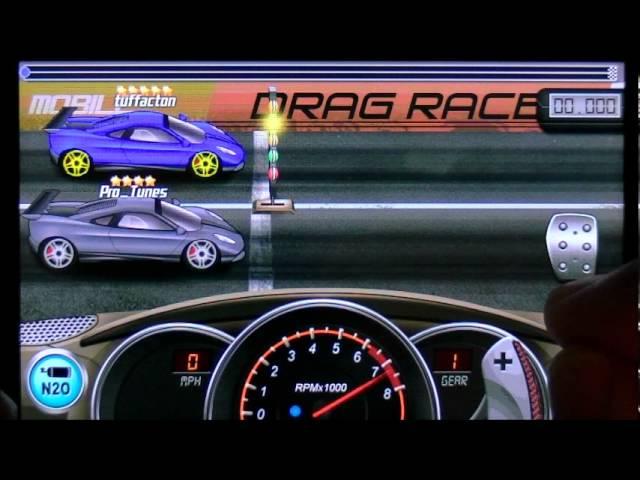 Drag Racing app 7.874 CMF1 Level 8 quarter mile