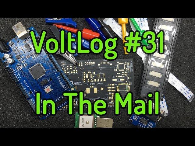 Voltlog #31 - InTheMail: Ublox GPS, TM1638, Solar Panel, SH1106 OLED