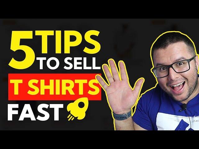The Only 5 Tips You Need To  Sell T Shirts Fast | Print on Demand Business-Sell T-shirts Online