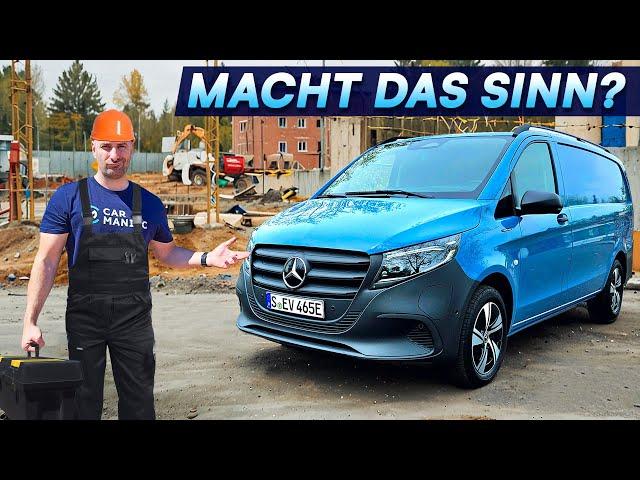 2025 Mercedes eVito: Zurecht vom Handwerker AUSGELACHT?