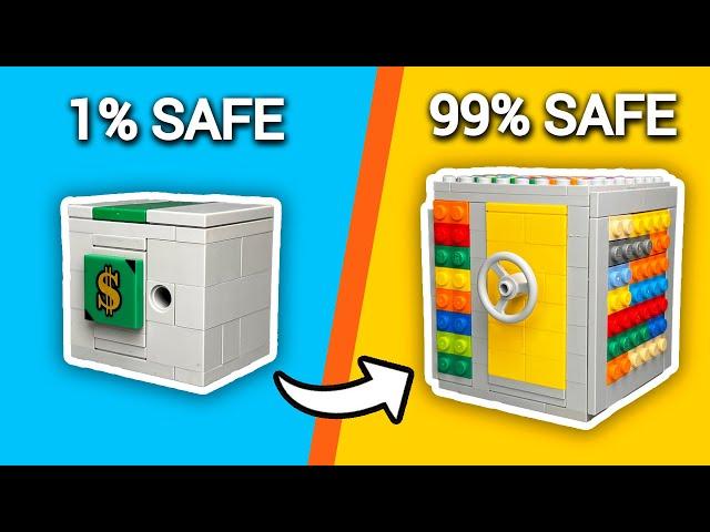 I built the MOST SECURE LEGO SAFES