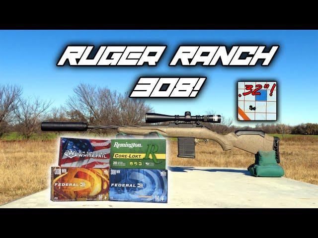 At The Range: Ruger American Ranch Gen II 308!